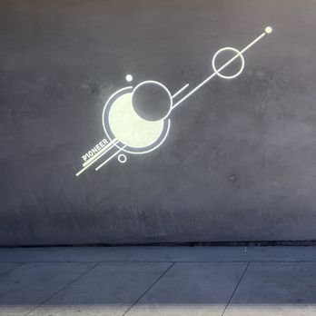 P10NEER - Sign located on rear wall of building - Speakeasies Near Me - Costa Mesa, California P10NEER - Sign located on rear wall of building - Speakeasies Near Me - Costa Mesa, California