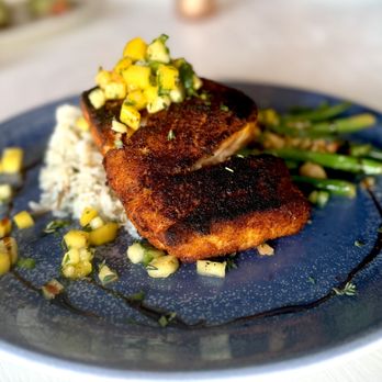 Man Ray - Blackened Local Catch - New American Near Me - Lake Worth, Florida Man Ray - Blackened Local Catch - New American Near Me - Lake Worth, Florida