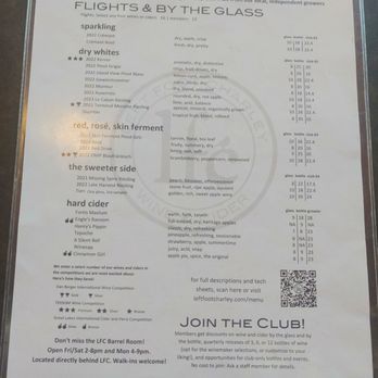 Left Foot Charley - Menu - Wineries Near Me - Traverse City, Michigan Left Foot Charley - Menu - Wineries Near Me - Traverse City, Michigan