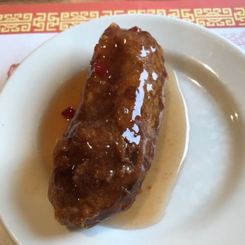 Yee Peggy Emperor's Kitchen - Shrimp and pork eggrolls with sweet-and-sour sauce! - Chinese Near Me - Brookfield, Wisconsin