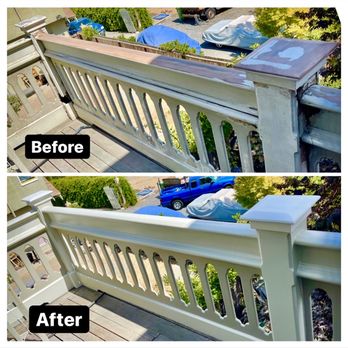 Tech Painting - Railing renewal (Oakland) - Painters Near Me Tech Painting - Railing renewal (Oakland) - Painters Near Me