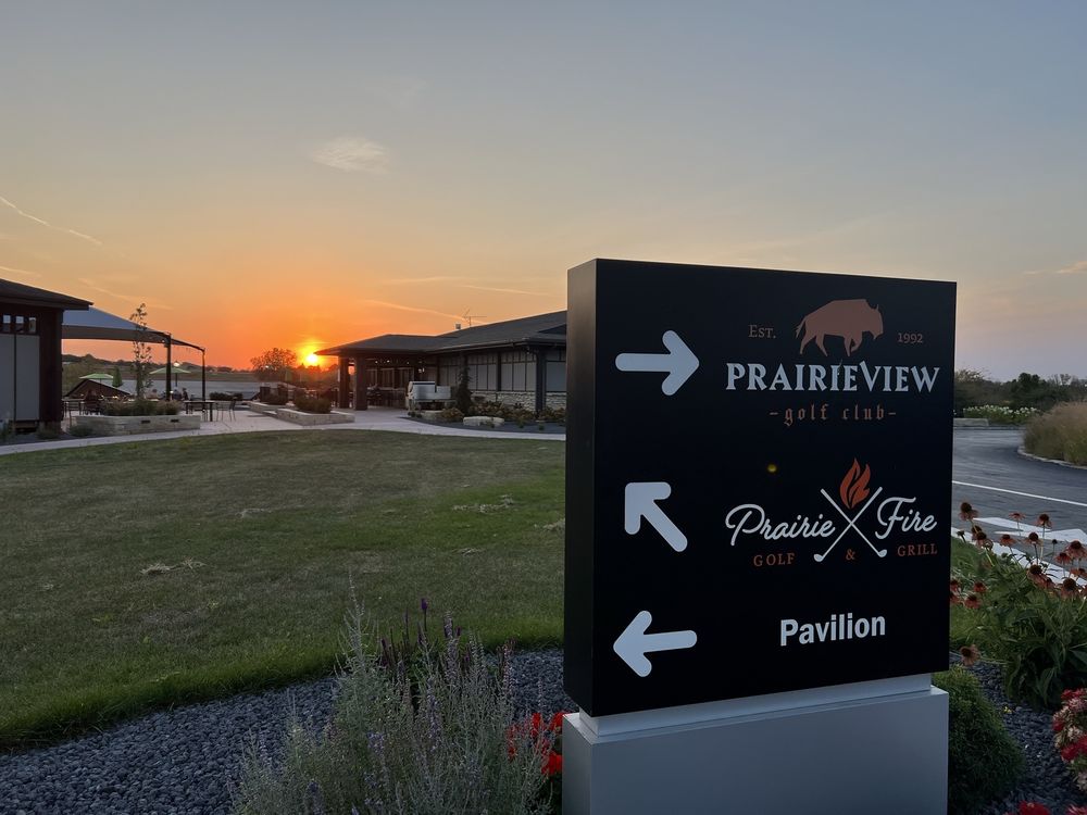 PrairieView Golf Club Logo