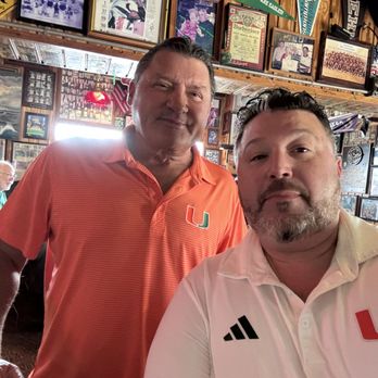 Duffy's Tavern - Catching up with Coach O - Bars Near Me - Miami, Florida
