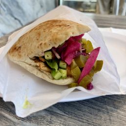 chicken shawarma pita wrap chicken shawarma pita wrap