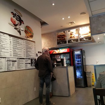 Holy Chuck - Very basic Burger Joint layout, loud and just a handful of tables but lots of choices on the menu - Burgers Near Me - Toronto, Ontario