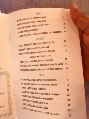 Menu photo 4 ART SoHo New York, NY