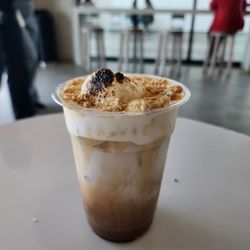 Toasted marshmallow latte