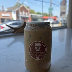 NY Caffeine - French toast iced latte