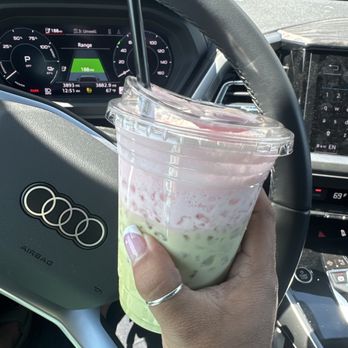 Life's A Grind Coffee House - Strawberry matcha - Coffee & Tea Near Me - Galt, California
