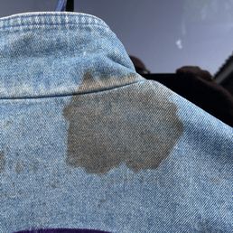 The stain won't removed The stain won't removed