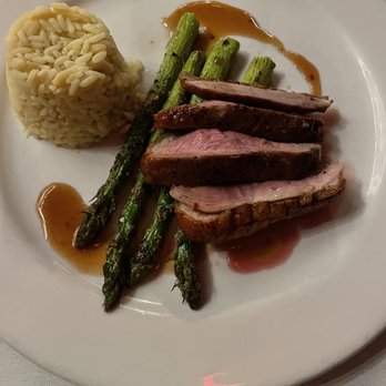 Gaslight Club - tender duck on asparagus - New American Near Me - Chicago, Illinois Gaslight Club - tender duck on asparagus - New American Near Me - Chicago, Illinois