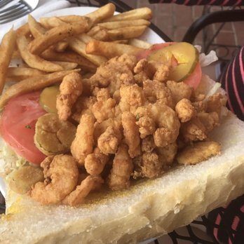 Adventures Pub & Spirits - Shrimp Po-Boy - Pubs Near Me - Biloxi, Mississippi