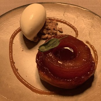 Canlis - The most delicious dessert - New American Near Me - Seattle, Washington