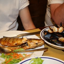Pizzeria Barbanera - fish which I do not recommend