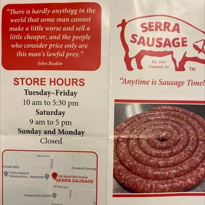 Serra Sausage by null