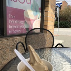 TCBY - Salted caramel yogurt