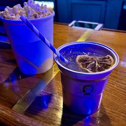 Saint Andrew's Hall - Popcorn and drink