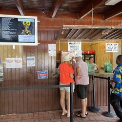 La Reine Chicken Shack - Menu board