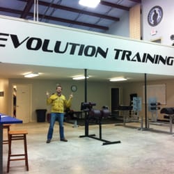 Evolution Training - This is from before we moved the welcome desk around four months ago...