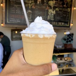 Museo de la Vid y el Vino - Mazapan frappe. Museo De La Vid y El Vino 10/5/2019