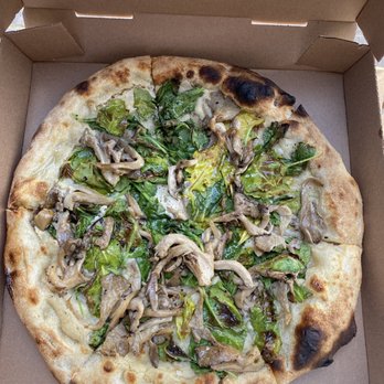 Double Zero - Truffle Cashew Cream Pizza - Pizza Near Me - New York, New York Double Zero - Truffle Cashew Cream Pizza - Pizza Near Me - New York, New York