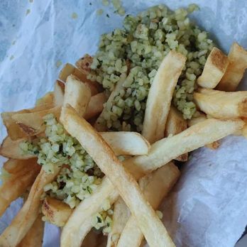 Kidd Valley - Kenmore - Garlic on fries notice I didn't say garlic fries. - Burgers Near Me - Kenmore, Washington