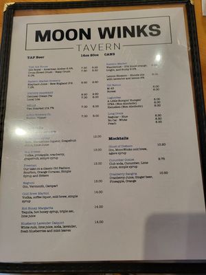 Menu photo 4 MoonWink's Cafe Ann Arbor, MI