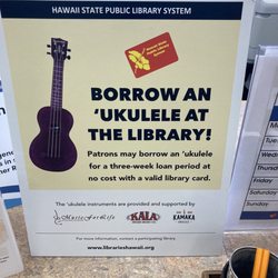 Hawaii State Public Library System - How cool is this?