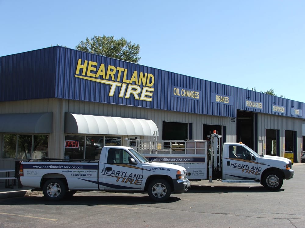 HEARTLAND TIRE Updated September 2024 1807 S Broadway St, New Ulm, Minnesota Tires Phone