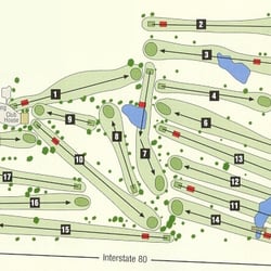 Hi Point Golf Course - Coursemap