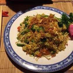 Thai Restaurant Mekong thailändisches Restaurant - Vegetarischer Gebratener Reis