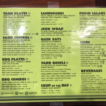Back A Yard Caribbean Grill - Menu - Caribbean Near Me - Campbell, California Back A Yard Caribbean Grill - Menu - Caribbean Near Me - Campbell, California