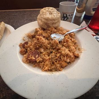 Daisy Dukes Express - Jambalaya with a biscuit - Cajun/Creole Near Me - New Orleans, Louisiana