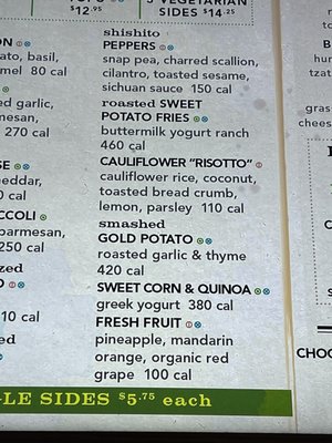 Menu photo 3 Flower Child Austin, TX
