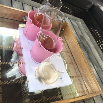 Mattebella Vineyards - Rose flight - Wineries Near Me - Southold, New York Mattebella Vineyards - Rose flight - Wineries Near Me - Southold, New York