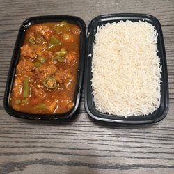Namaste India Cafe - Chicken Manchurian with gravy