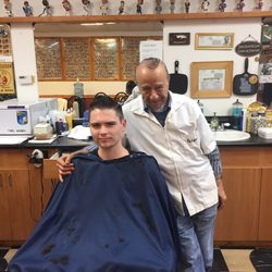 The Wright Cut - The gang at The Wright Cut always do an amazing job! Here's my son with Peter, sportin' a new do. 5/5 stars for sure!