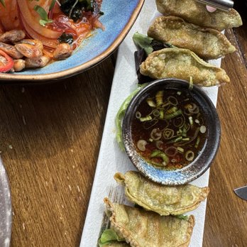 Kaiyo Rooftop - veggie gyoza - Peruvian Near Me - San Francisco, California Kaiyo Rooftop - veggie gyoza - Peruvian Near Me - San Francisco, California