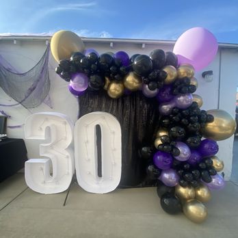 DACAL Events - Balloon Garland and Marquee numbers. - Wedding Planning Near Me DACAL Events - Balloon Garland and Marquee numbers. - Wedding Planning Near Me