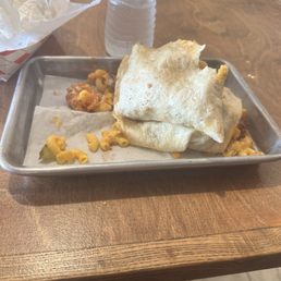 Buffalo Chicken Mac Wrap Meal