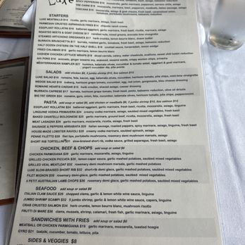 Luxe Restaurant & Martini Bar - Menu - Cocktail Bars Near Me - Dana Point, California Luxe Restaurant & Martini Bar - Menu - Cocktail Bars Near Me - Dana Point, California