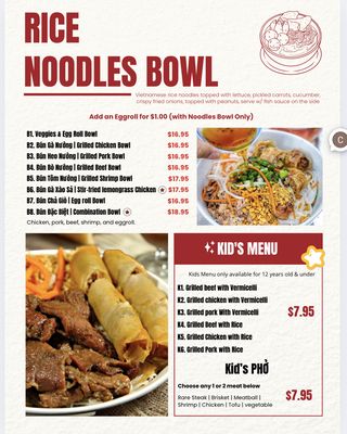 Menu photo 7 Pho Southeast Golden, CO Menu photo 7 Pho Southeast Golden, CO