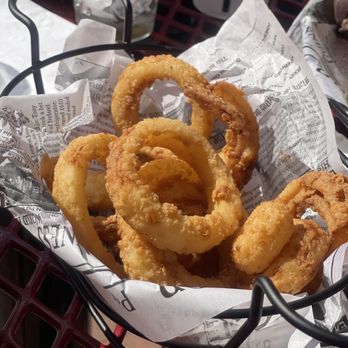 Red City Ale House - Onion rings - Salad Near Me - Windham, Maine