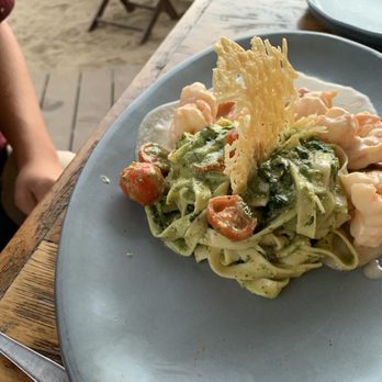 Karen's Place - This shrimp was made with AWESOME Sauce! - Mexican Near Me - Bucerias, NAY