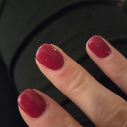 Polish chipping after 5 days. Polish chipping after 5 days.