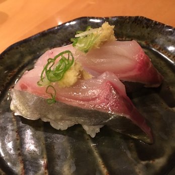 Jinbei - shima aji ($8) - Japanese Near Me - Irvine, California