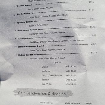 Main Street Cafe - Menu - American Near Me - Norristown, Pennsylvania Main Street Cafe - Menu - American Near Me - Norristown, Pennsylvania