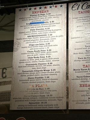Menu photo 8 Luchador Brewing Cathedral City, CA