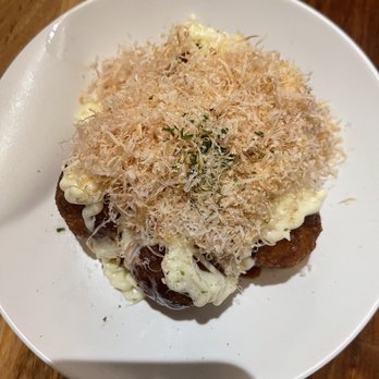 Naruto - Takoyaki. Check out the finely shaved bonito! - Ramen Near Me - Albuquerque, New Mexico