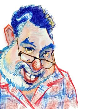 Caricatures by Sean - Caricature of fellow caricaturist Big Al from an online session. - Party & Event Planning Near Me Caricatures by Sean - Caricature of fellow caricaturist Big Al from an online session. - Party & Event Planning Near Me
